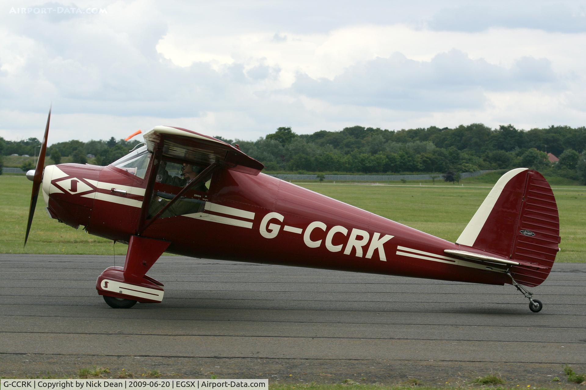 G-CCRK, 1946 Luscombe 8A C/N 3186, EGSX
