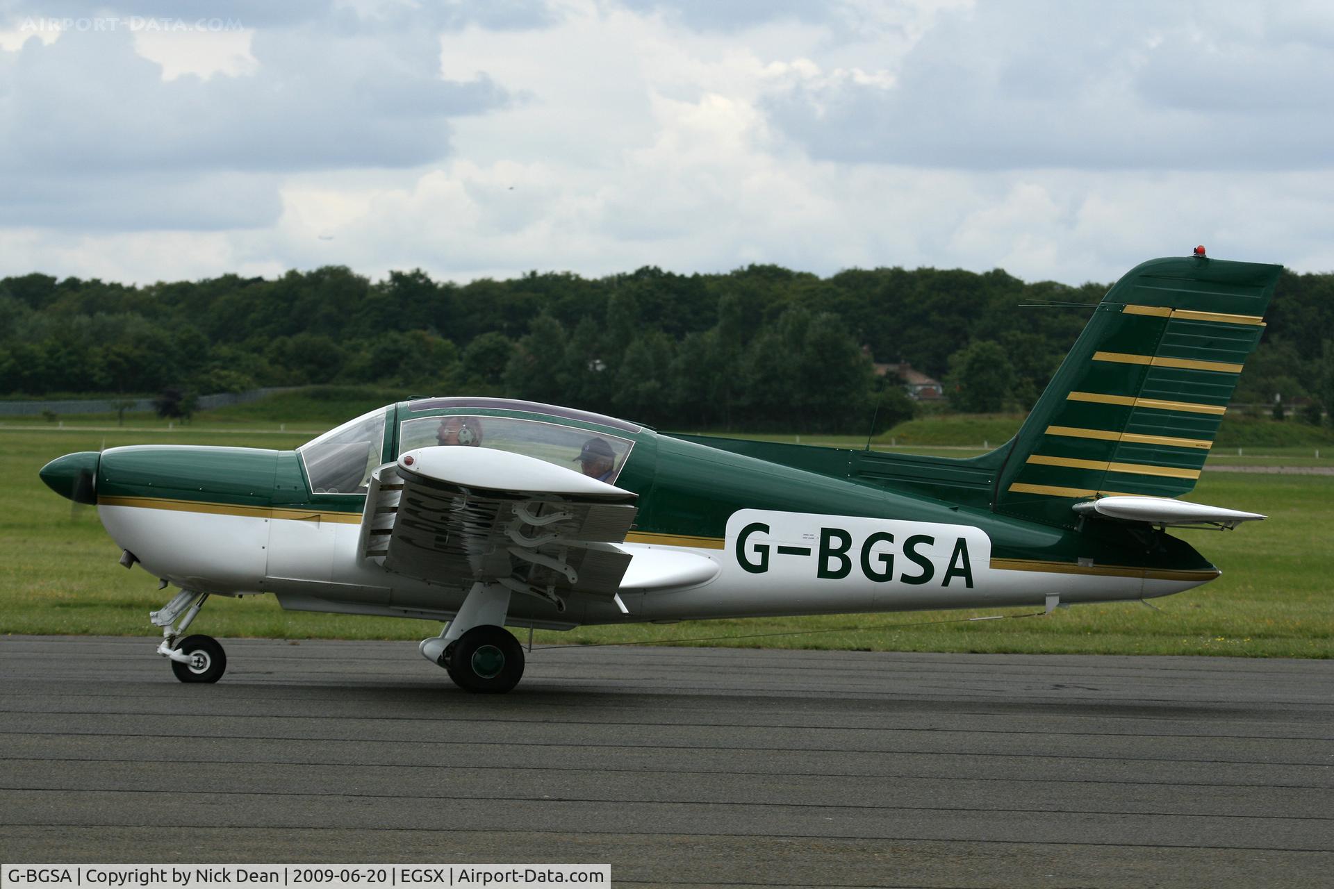 G-BGSA, 1977 Socata MS-892E Rallye 150GT C/N 12838, EGSX