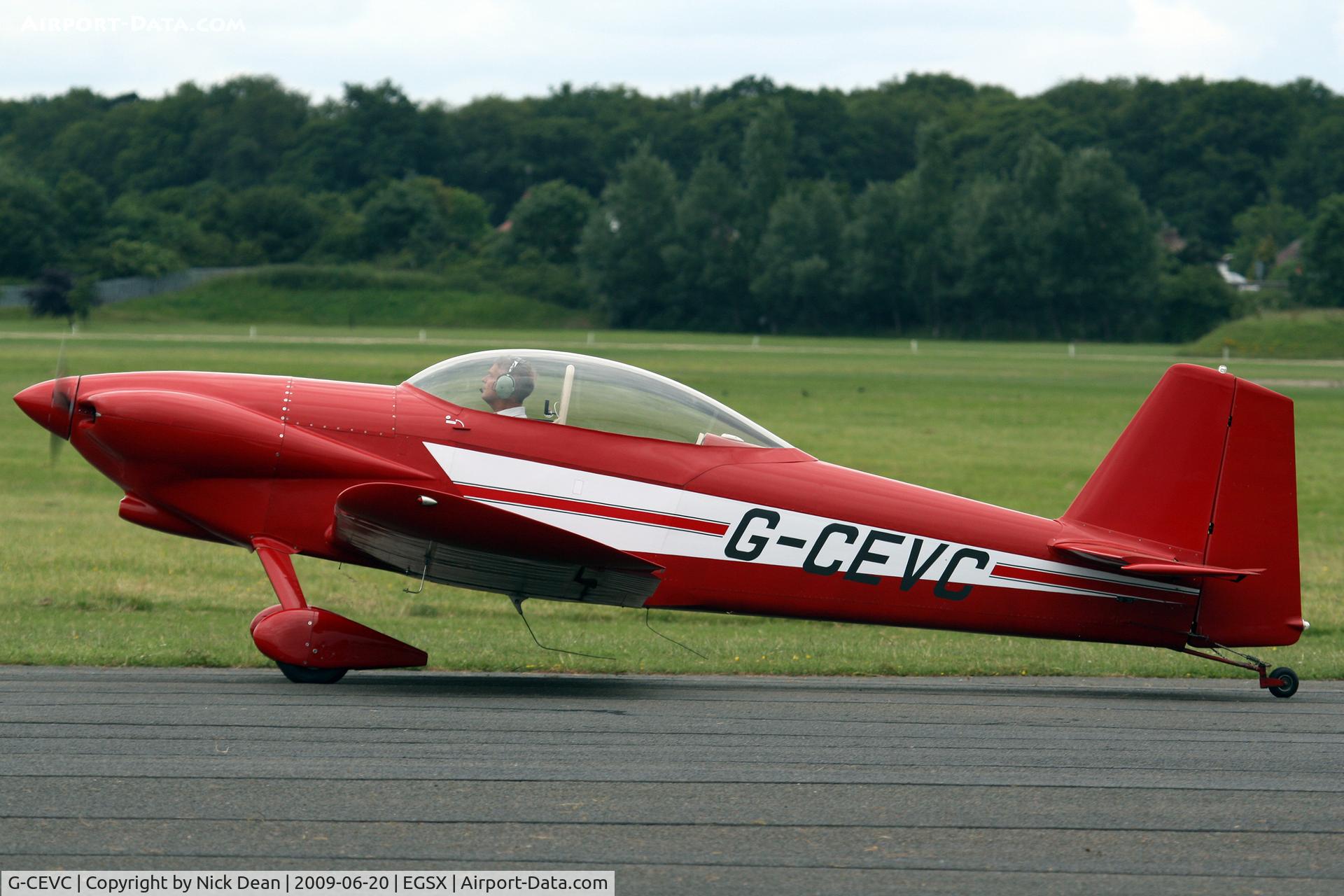 G-CEVC, 2007 Vans RV-4 C/N 2726, EGSX