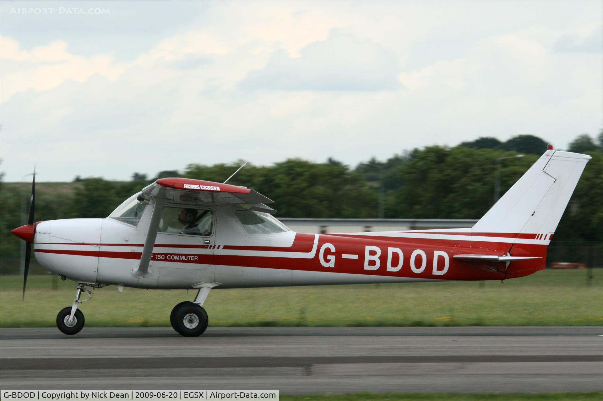 G-BDOD, 1975 Reims F150M C/N 1266, EGSX