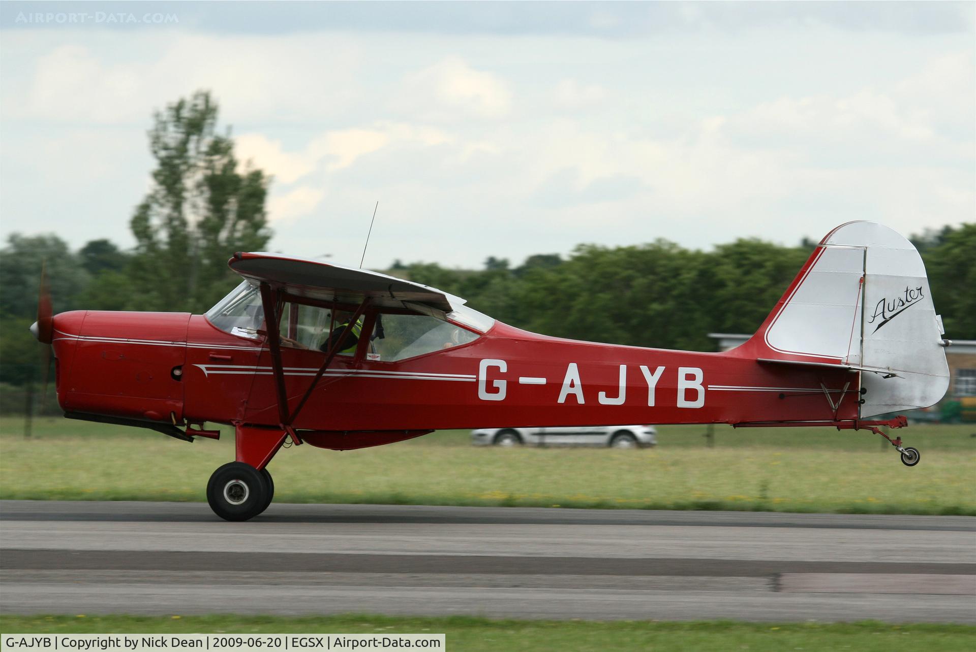 G-AJYB, 1945 Taylorcraft J-1N Alpha C/N 847, EGSX