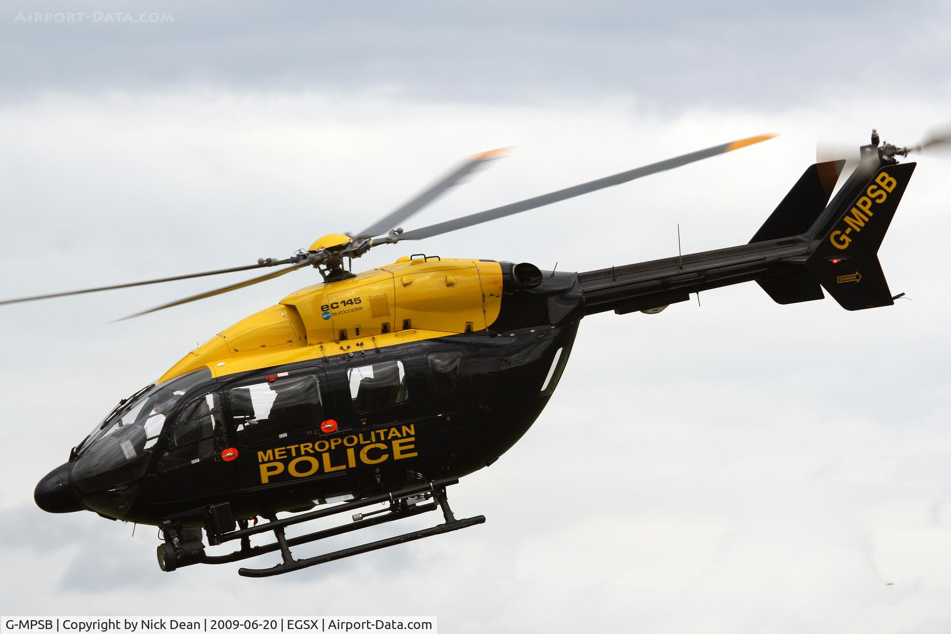 G-MPSB, 2005 Eurocopter-Kawasaki EC-145 (BK-117C-2) C/N 9068, EGSX