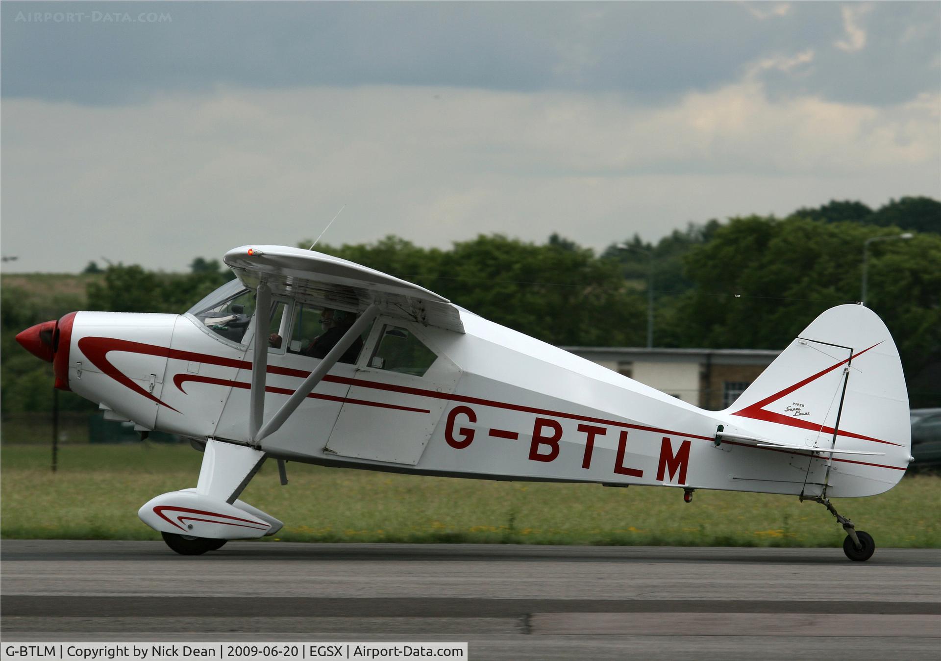 G-BTLM, 1958 Piper PA-22-160P Tri Pacer C/N 22-6162, EGSX