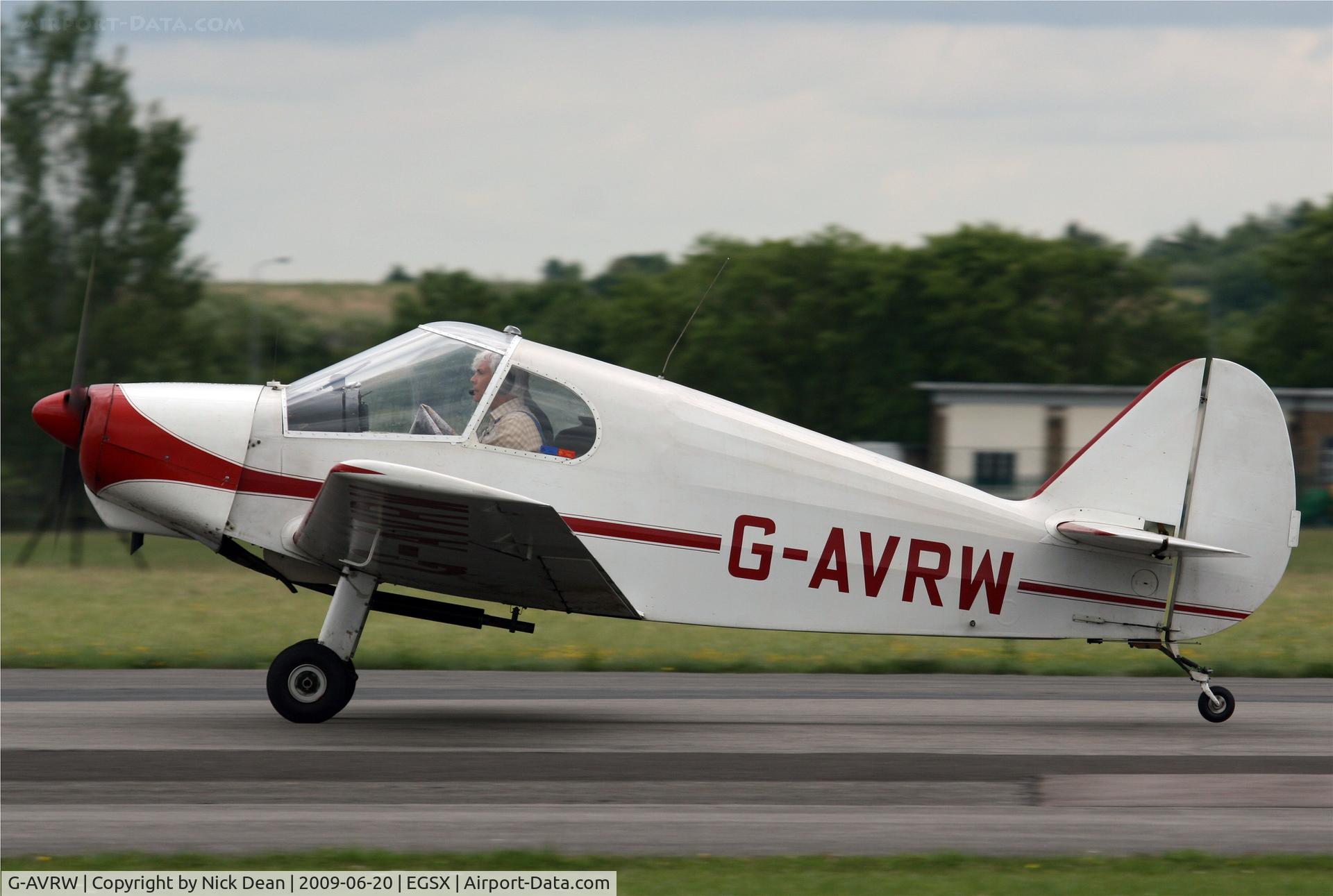 G-AVRW, 1968 Gardan GY-20 Minicab C/N PFA 1800, EGSX