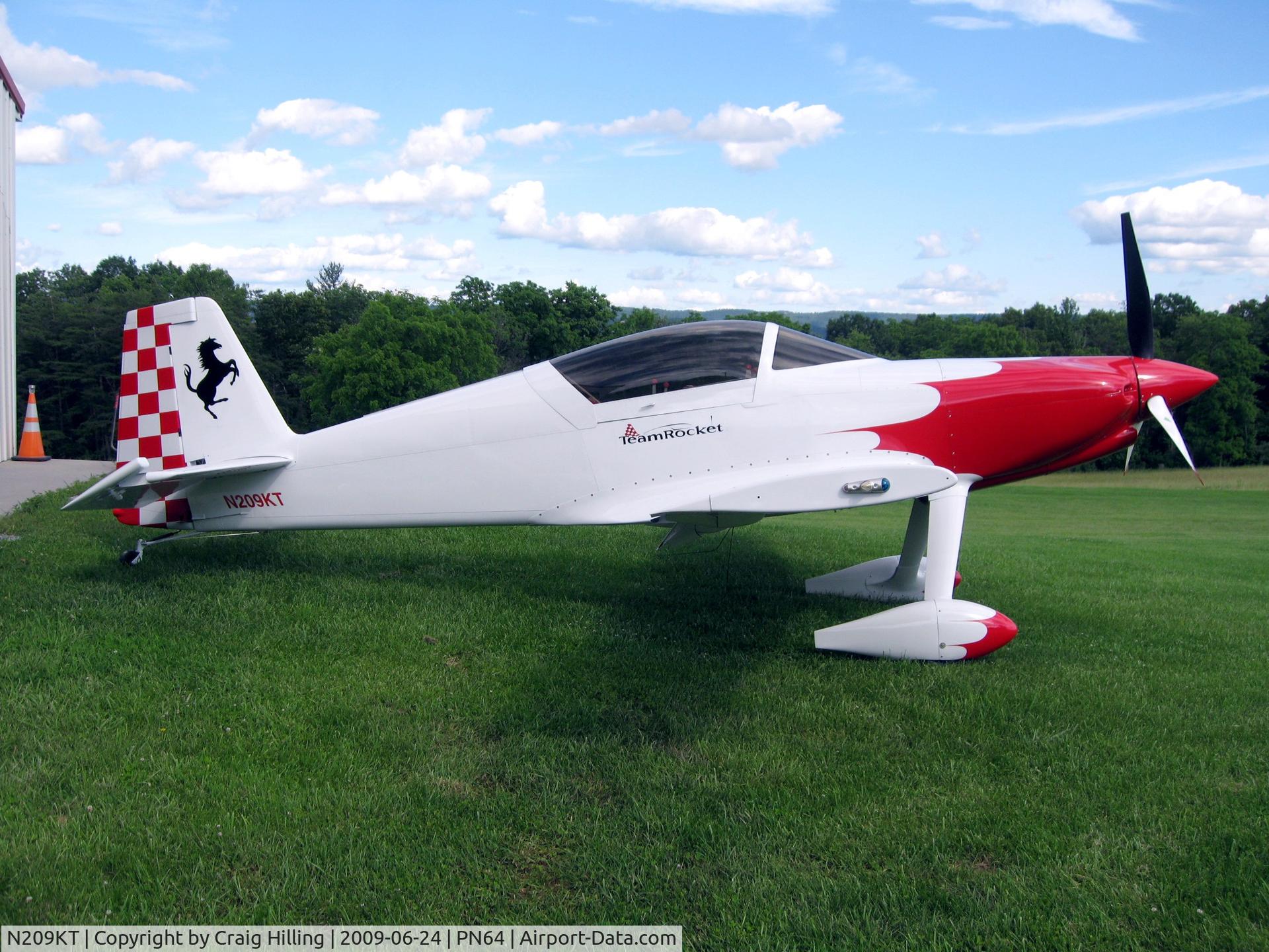 N209KT, Team Rocket F1 EVO Rocket C/N 165T, F-1 Rocket EVO