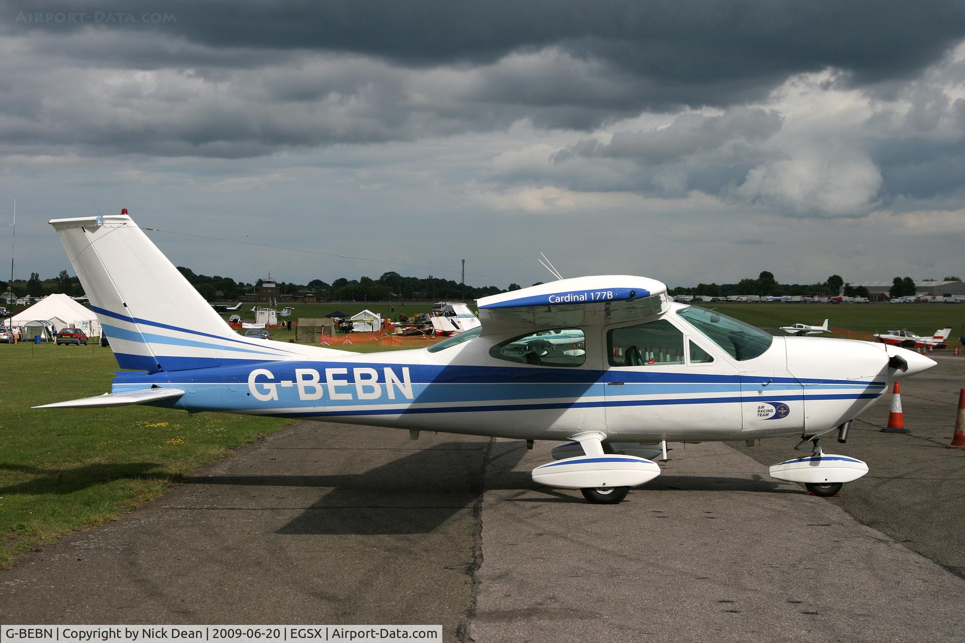G-BEBN, 1971 Cessna 177B Cardinal C/N 17701631, EGSX