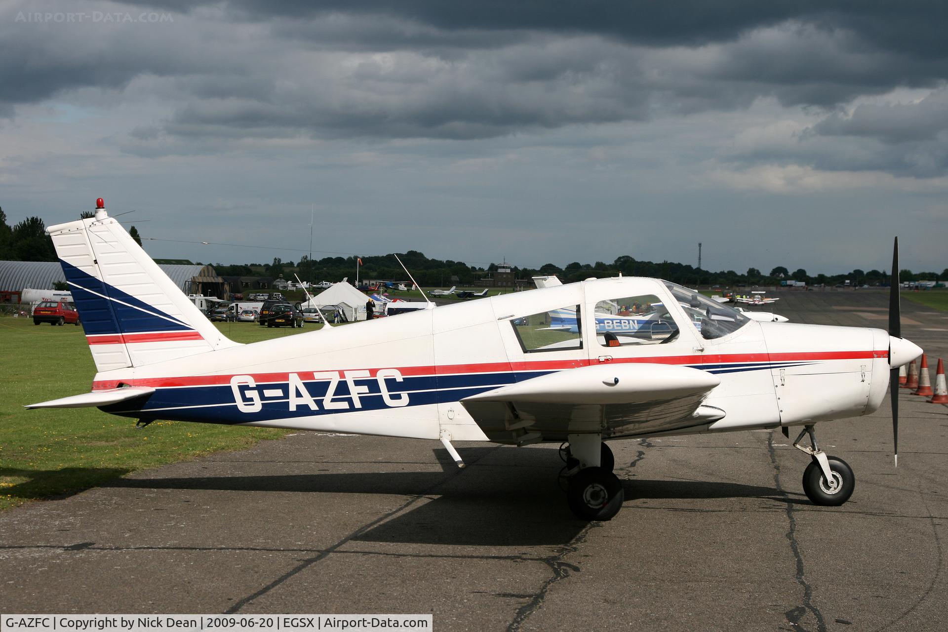 G-AZFC, 1971 Piper PA-28-140 Cherokee C/N 28-7125486, EGSX