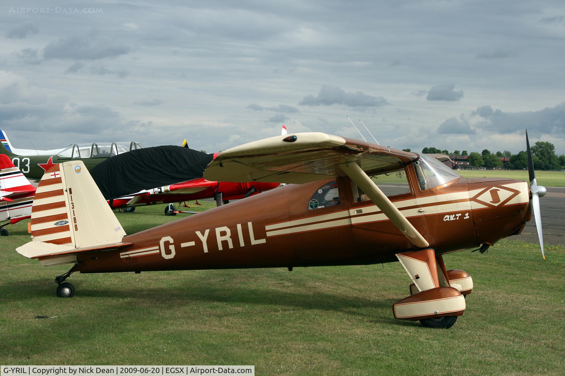 G-YRIL, 1948 Luscombe 8E Silvaire C/N 5945, EGSX