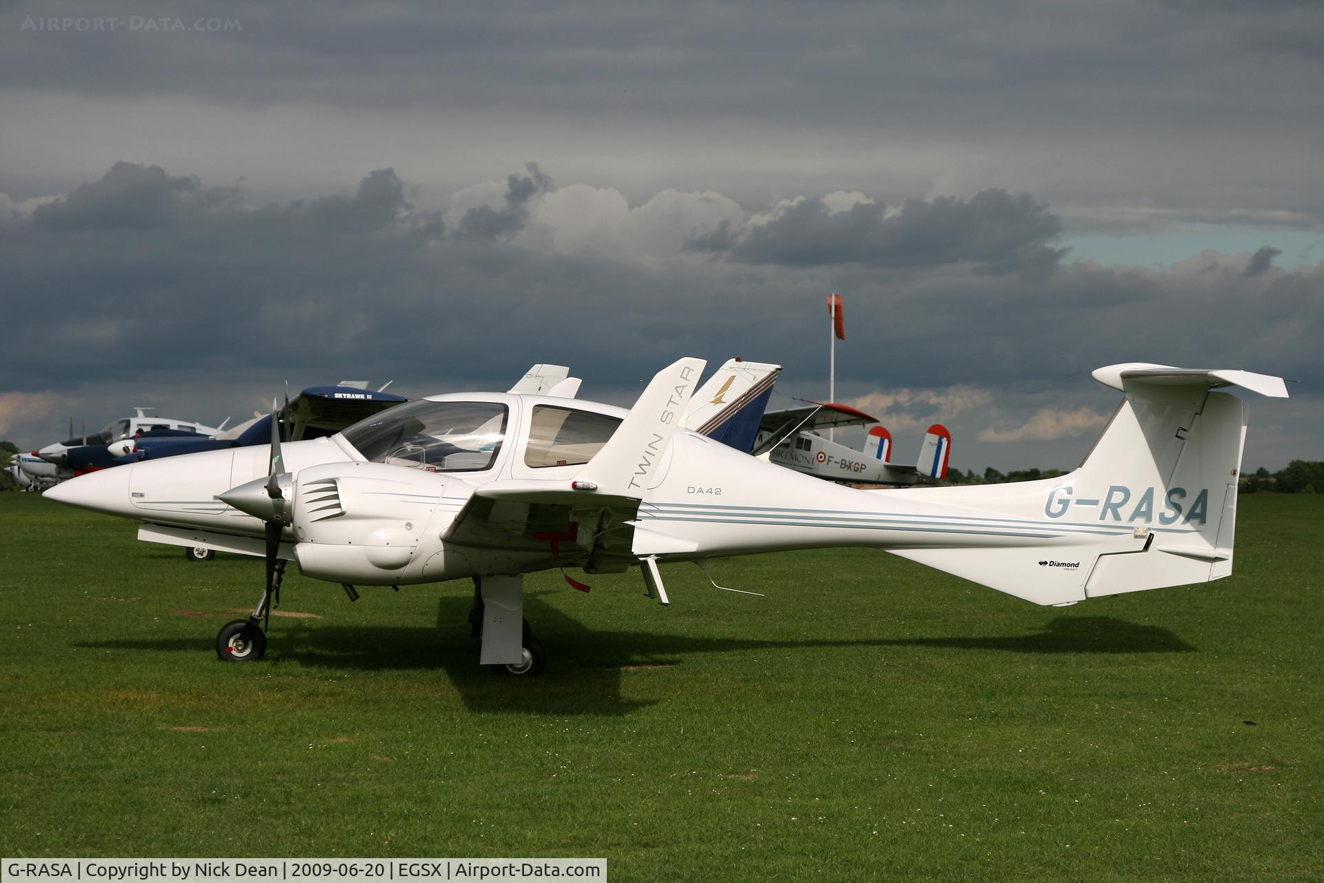 G-RASA, 2006 Diamond DA-42 Twin Star C/N 42.144, EGSX