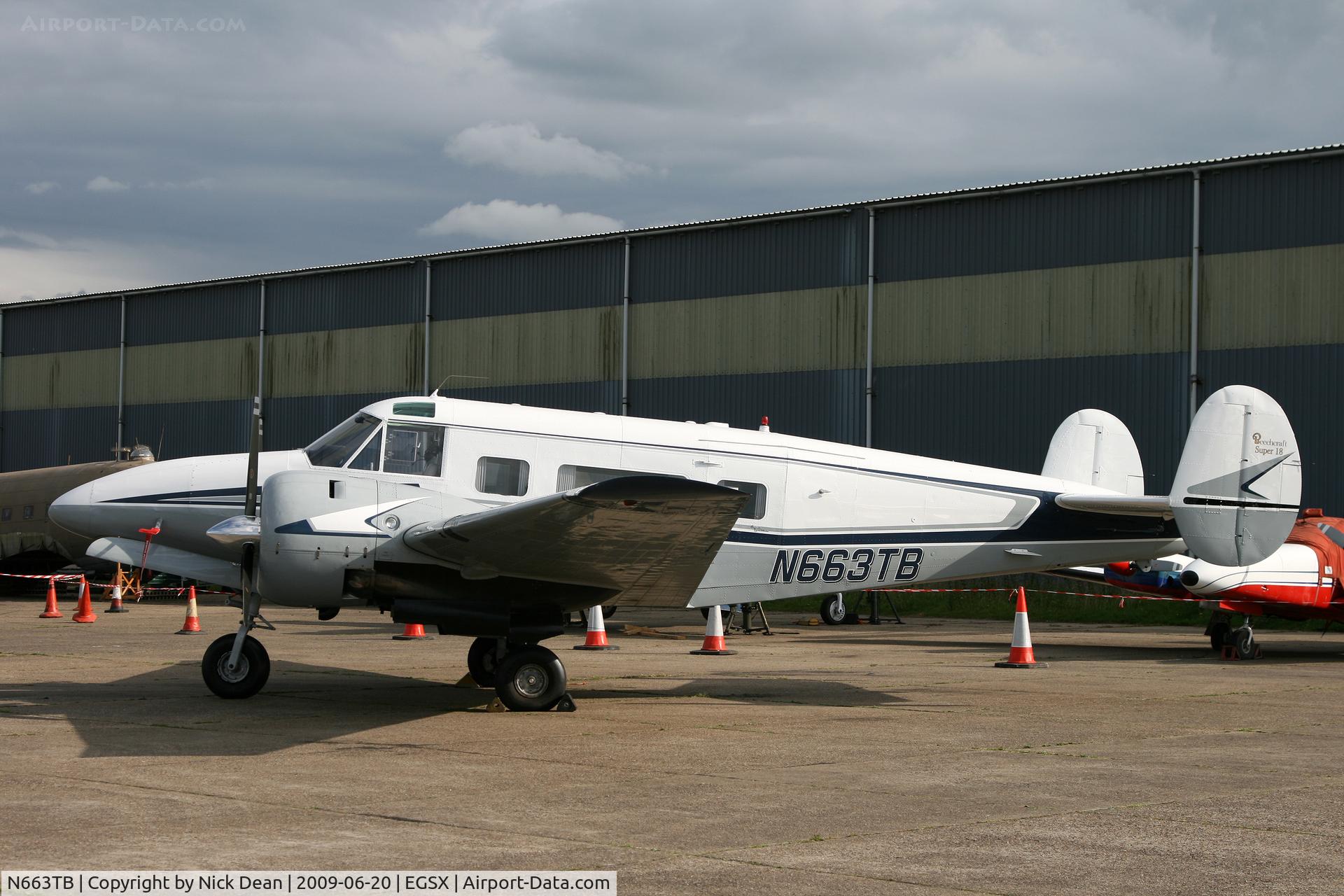 N663TB, 1964 Beech H-18 Tri-Gear C/N BA-663, EGSX