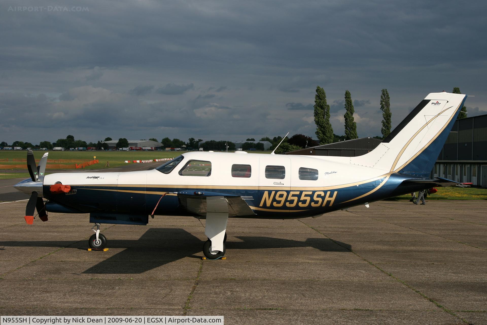 N955SH, 2002 Piper PA-46-350P Malibu Mirage C/N 4636339, EGSX