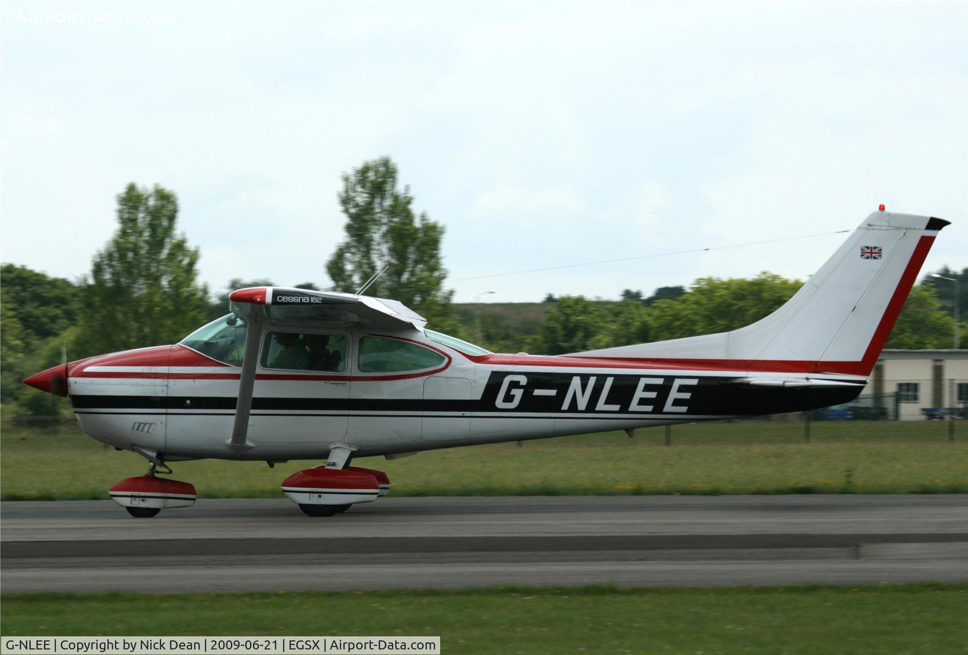 G-NLEE, 1977 Cessna 182Q Skylane C/N 182-65934, EGSX
