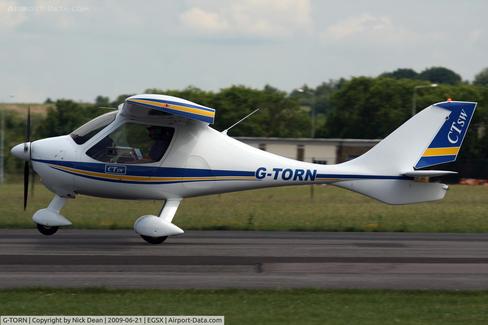 G-TORN, 2006 Flight Design CTSW C/N 8189, EGSX