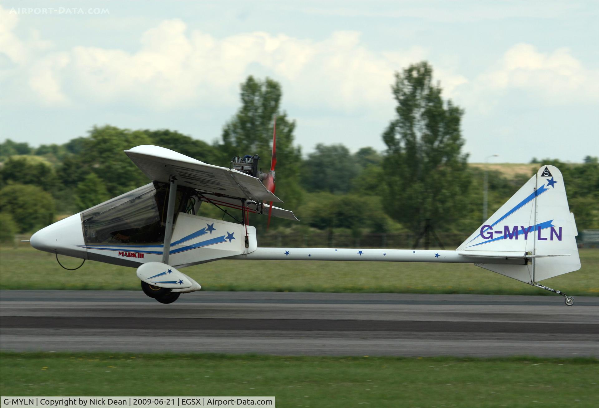 G-MYLN, 1994 Kolb Twinstar Mk III C/N PFA 205-12430, EGSX