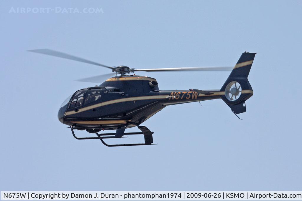 N675W, 2007 Eurocopter EC-120B Colibri C/N 1501, On final to land.