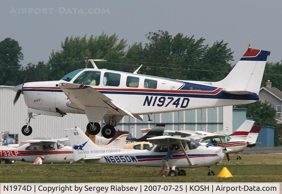 N1974D, 1973 Beech A36 Bonanza 36 C/N E-493, EAA AirVenture 2007