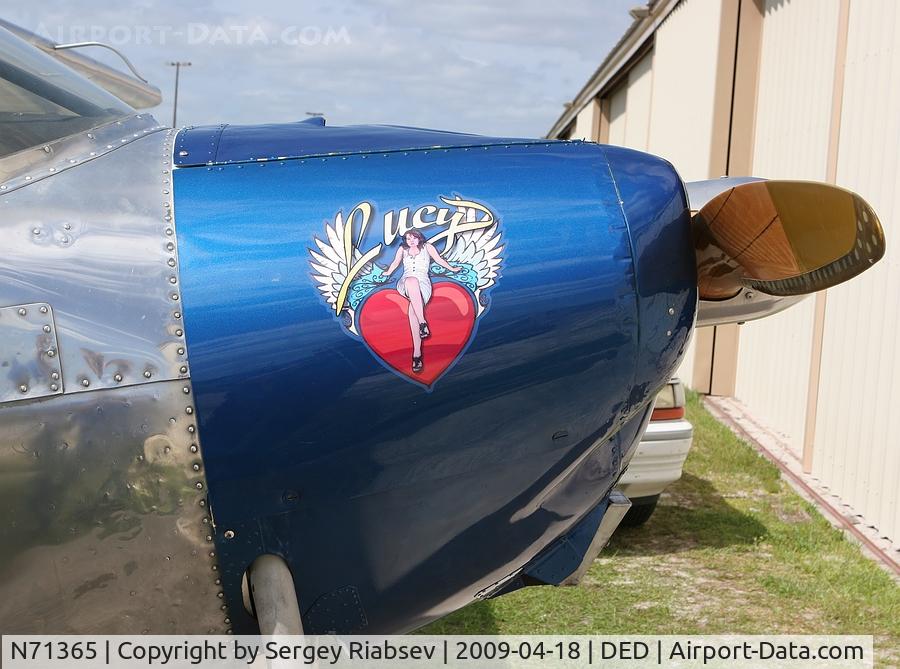 N71365, 1946 Luscombe 8A C/N 2792, DeLand hangar.