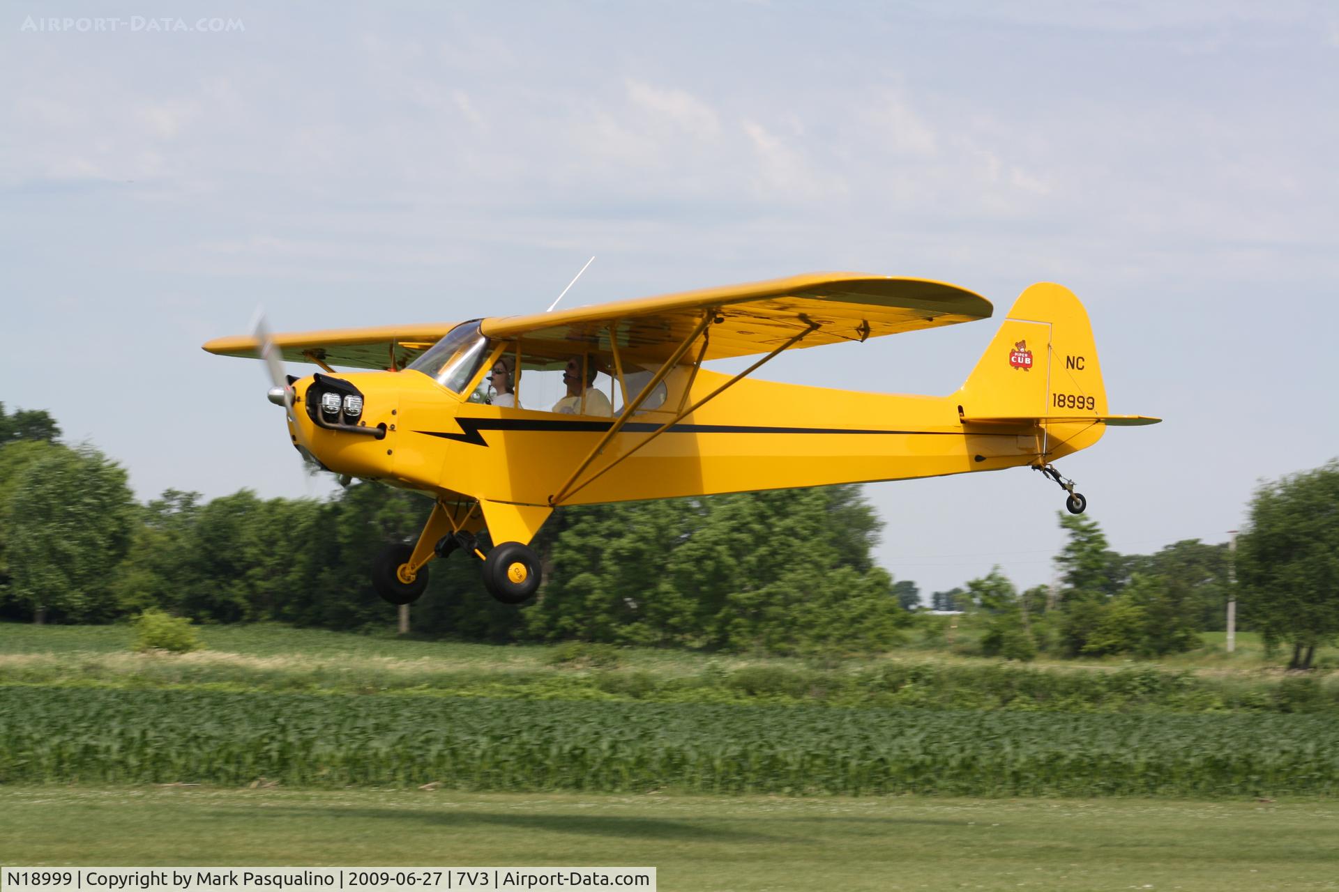 N18999, 1955 Piper J3C-65 Cub Cub C/N 2730, Piper J3C-65