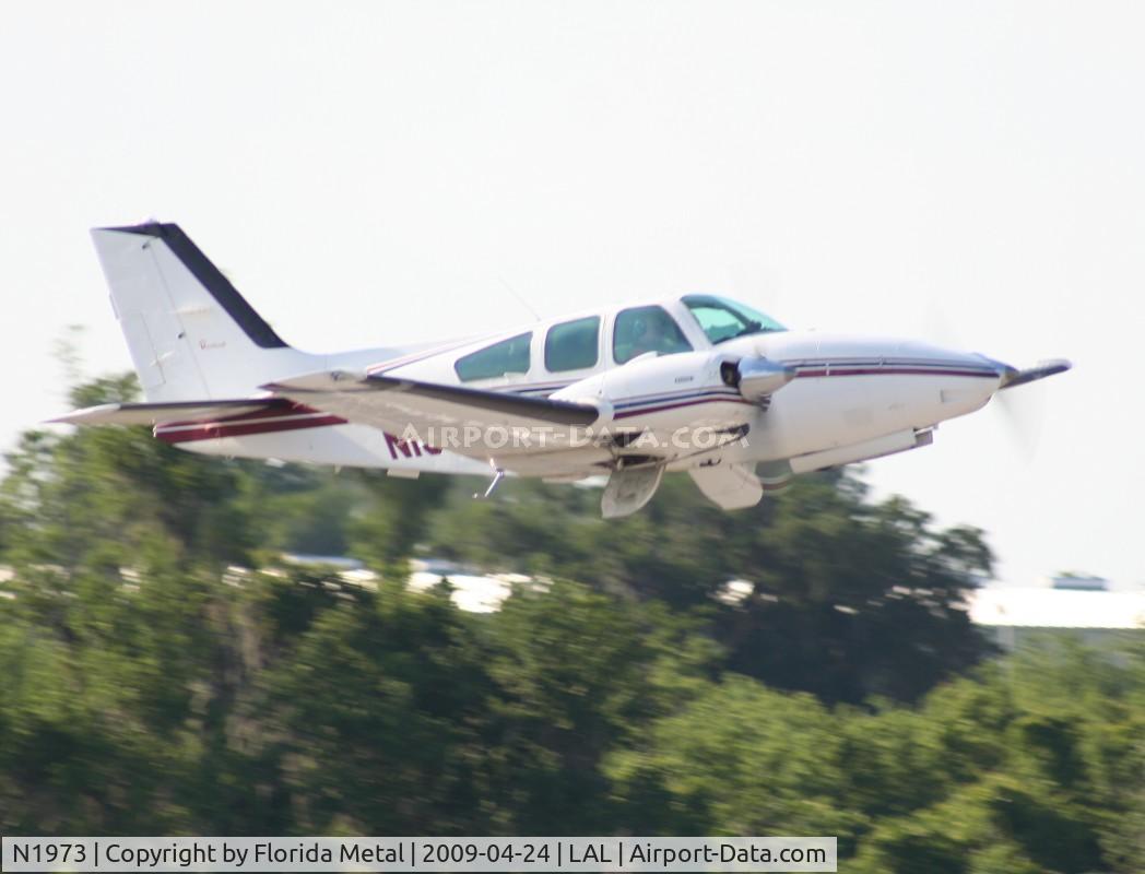 N1973, 1972 Beech E-55 Baron C/N TE-886, Beech E55 Baron