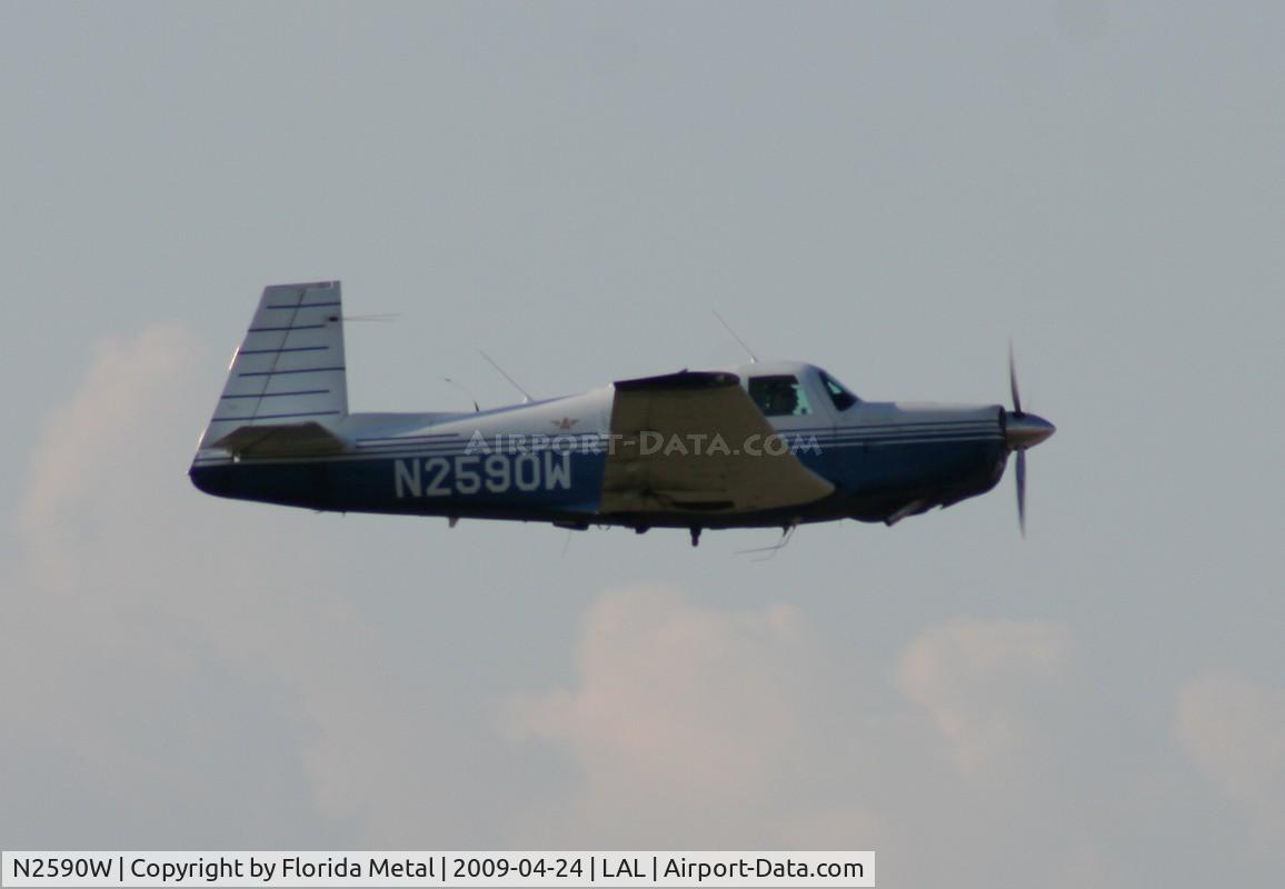 N2590W, 1965 Mooney M20E C/N 943, Mooney M20E
