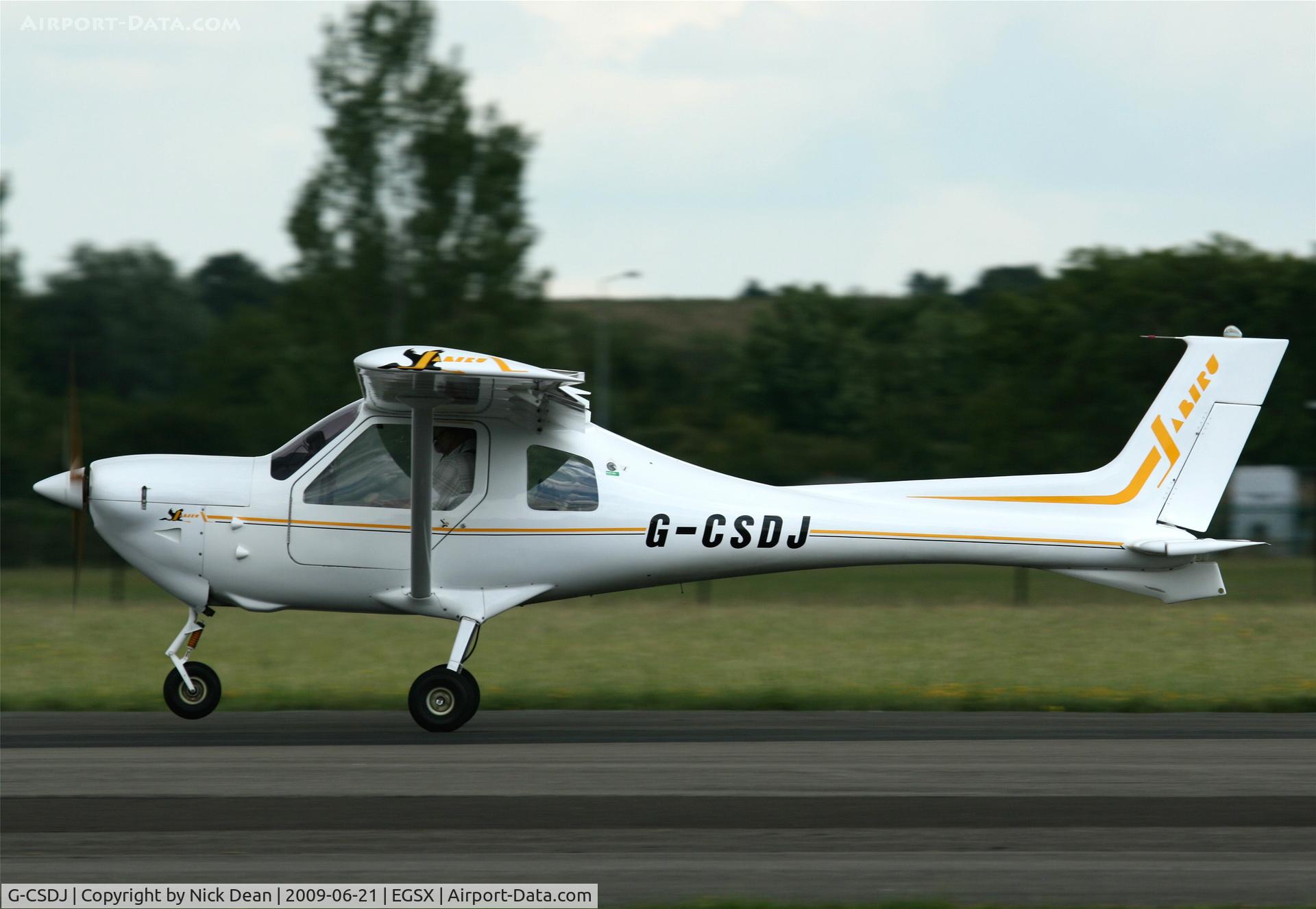 G-CSDJ, 1999 Jabiru UL C/N PFA 274A-13337, EGSX