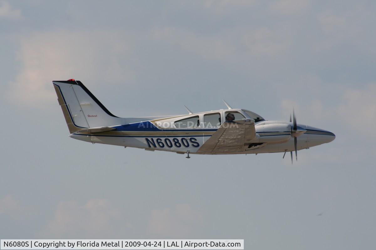 N6080S, 1975 Beech E-55 Baron C/N TE-1067, Beech E55