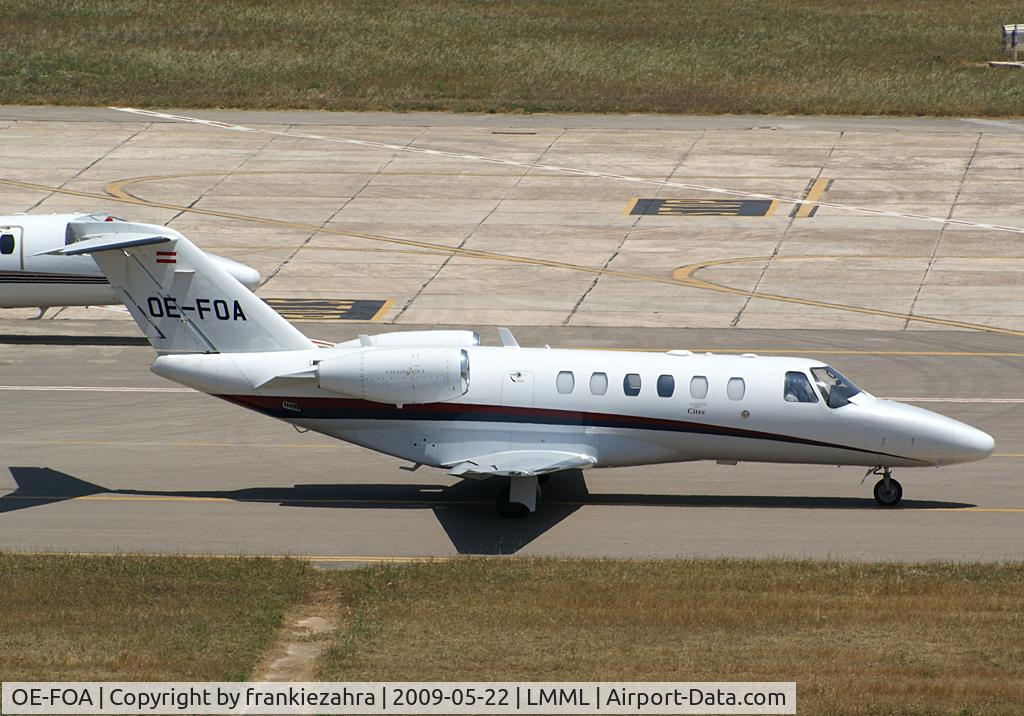 OE-FOA, 2007 Cessna 525A CitationJet CJ2+ C/N 525A-0354, Vienna Jet Cessna 525A CJ2 Plus