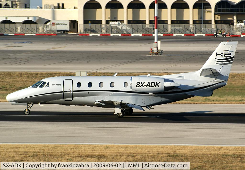SX-ADK, 2005 Cessna 560XLS Citation Excel C/N 560-5608, Skyways Aviation Cessna Citation XLS
