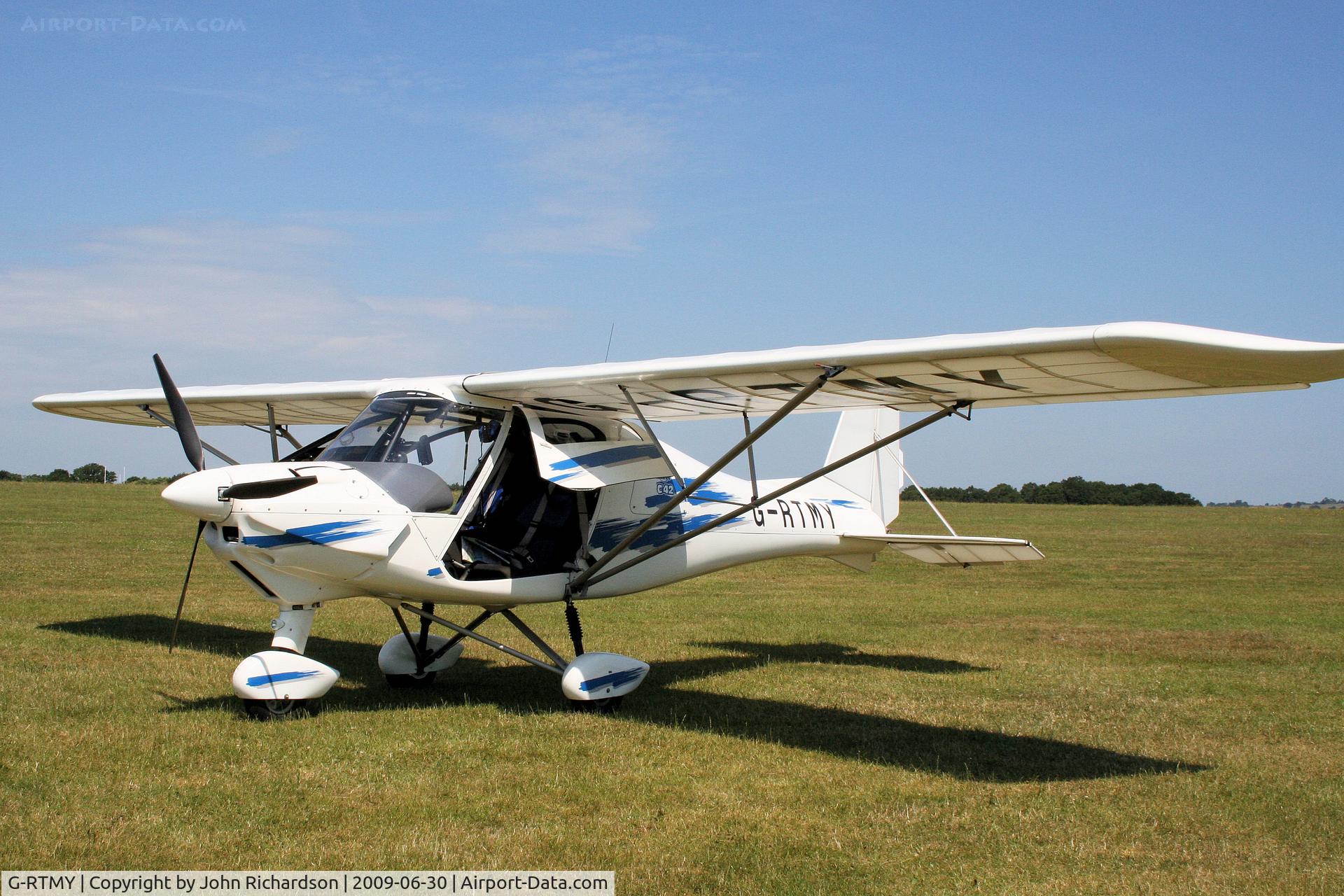 G-RTMY, 2005 Comco Ikarus C42 FB100 C/N 0502-6655, Parham Airfield Nr Storrington W Sussex