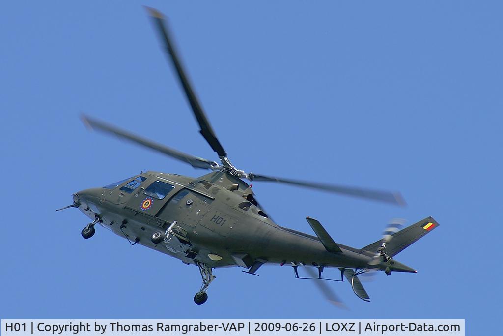 H01, 1991 Agusta A-109BA C/N 0301, Belgium - Air Force Agusta A109