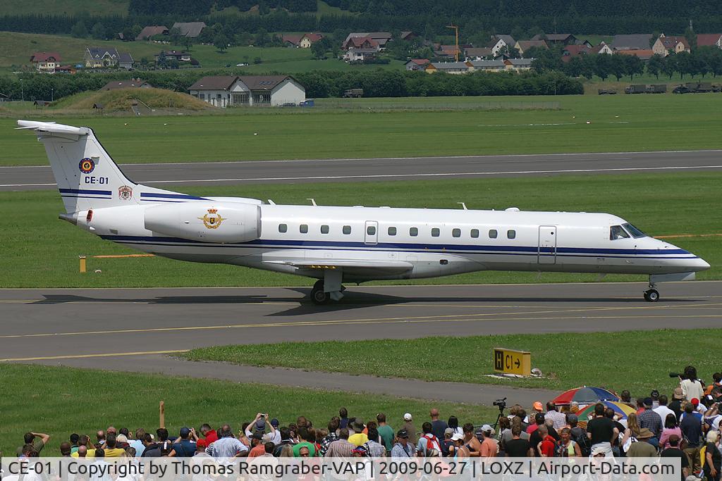 CE-01, 2001 Embraer ERJ-135LR (EMB-135LR) C/N 145449, Belgium - Air Force Embraer 135