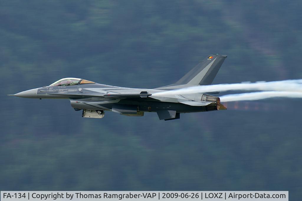 FA-134, SABCA F-16AM Fighting Falcon C/N 6H-134, Belgium - Air Force General Dynamics F16