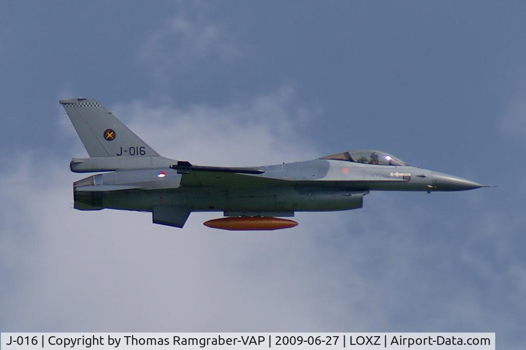J-016, General Dynamics F-16AM Fighting Falcon C/N 6D-172, Netherlands - Air Force General Dynamics F16