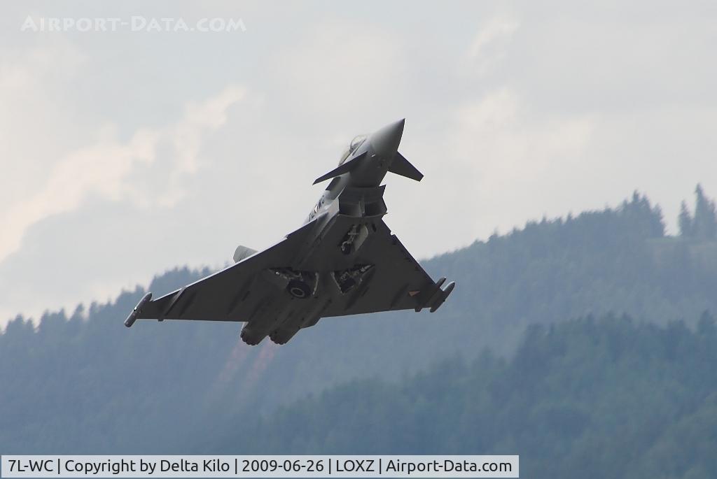 7L-WC, 2007 Eurofighter EF-2000 Typhoon S C/N AS003, 