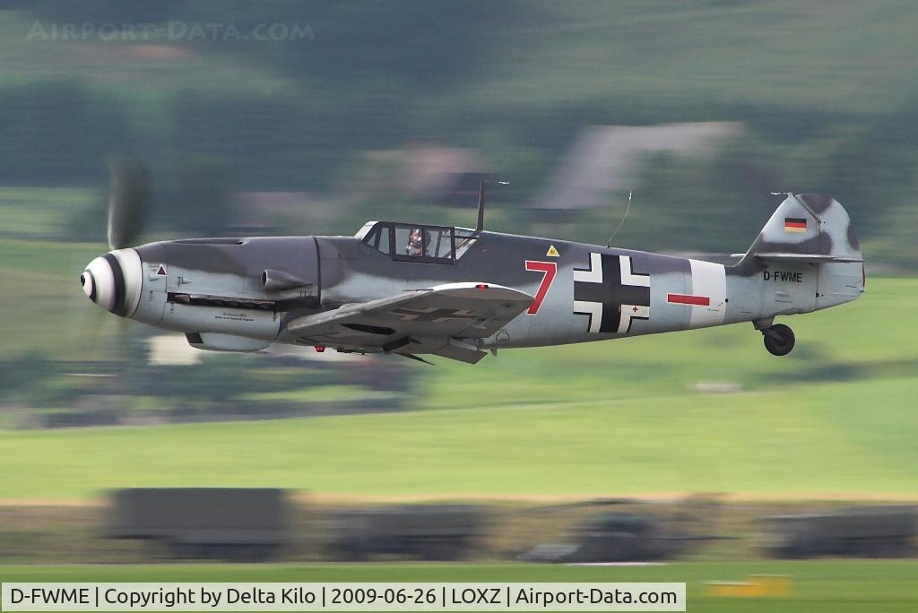 D-FWME, Messerschmitt Bf-109G-4 C/N 0139, 