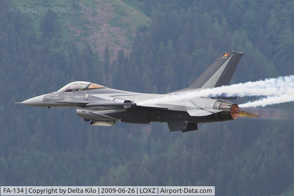 FA-134, SABCA F-16AM Fighting Falcon C/N 6H-134, 