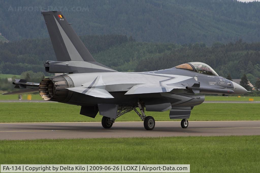 FA-134, SABCA F-16AM Fighting Falcon C/N 6H-134, 