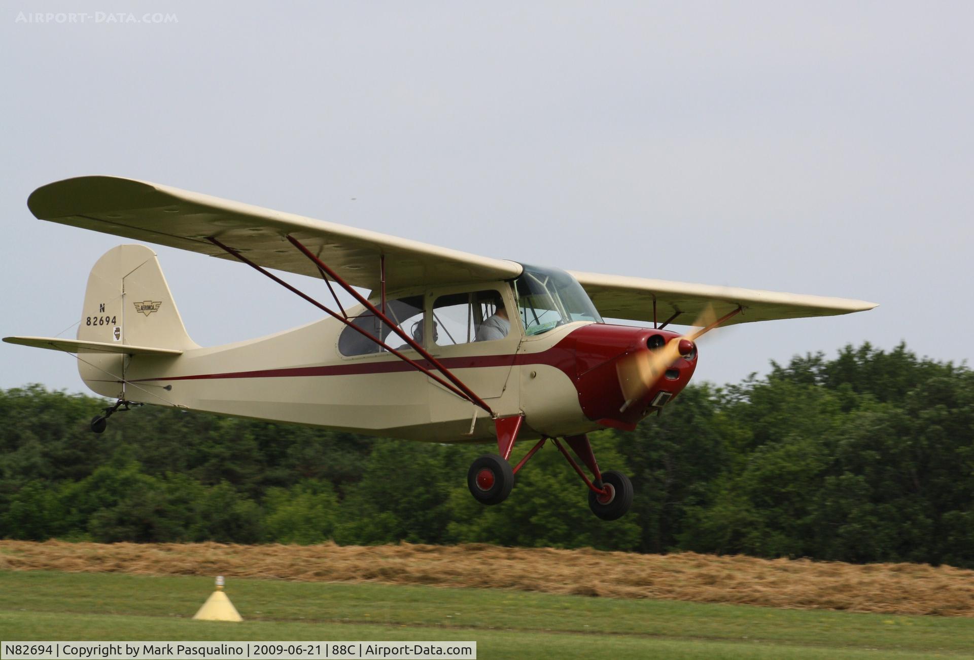 N82694, 1946 Aeronca 7AC Champion C/N 7AC-1336, Aeronca 7AC