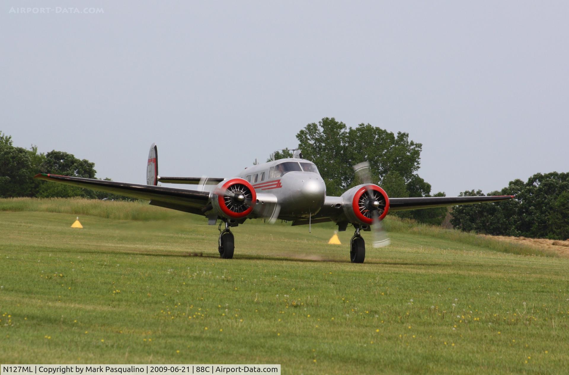 N127ML, 1946 Beech D18S C/N A-212, Beech D18S