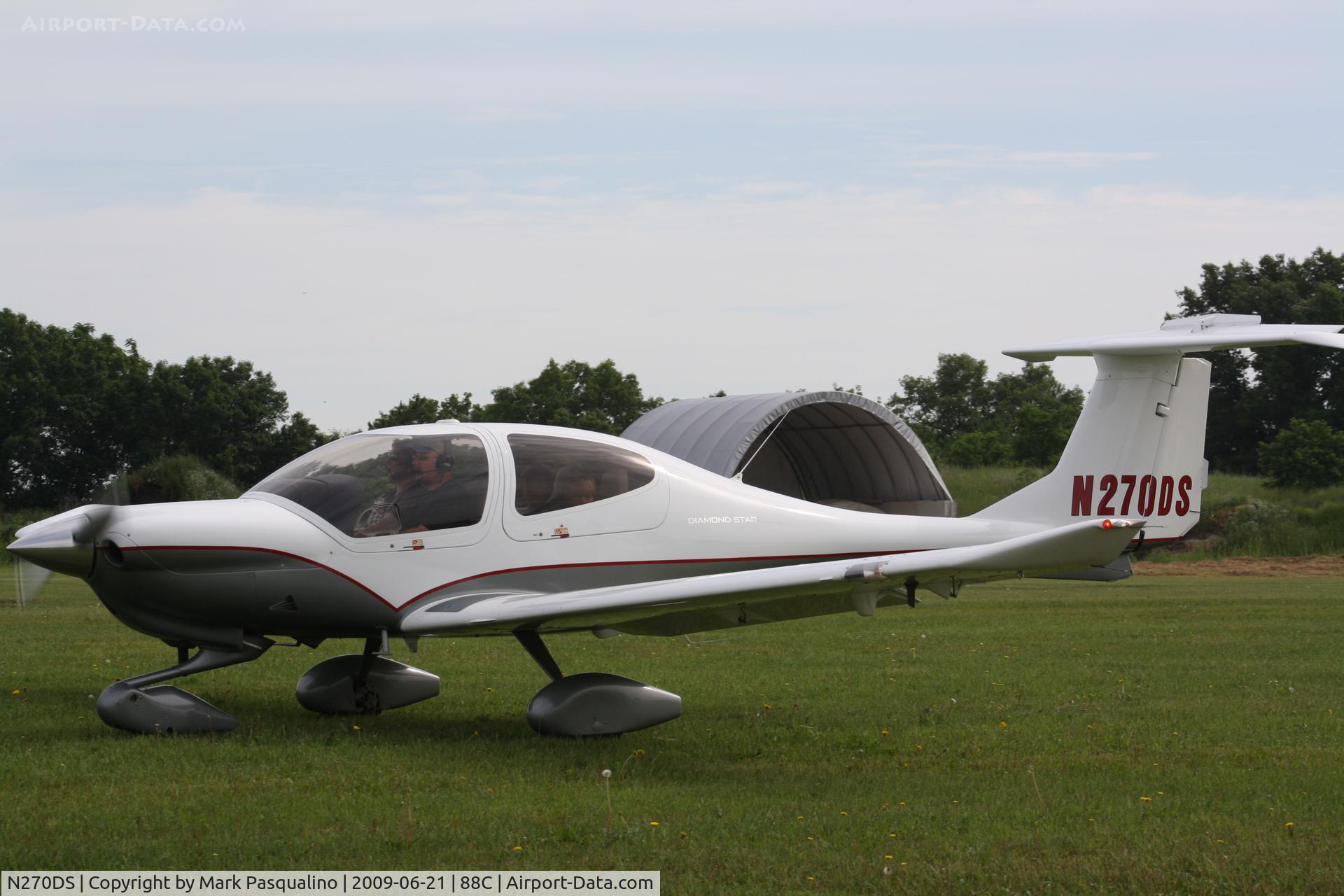 N270DS, Diamond DA-40 Diamond Star C/N 40.270, DA 40