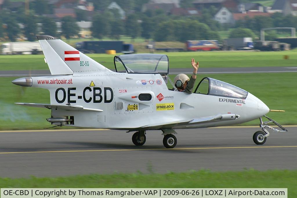 OE-CBD, Bede BD-5G C/N 1384, Bede BD5G