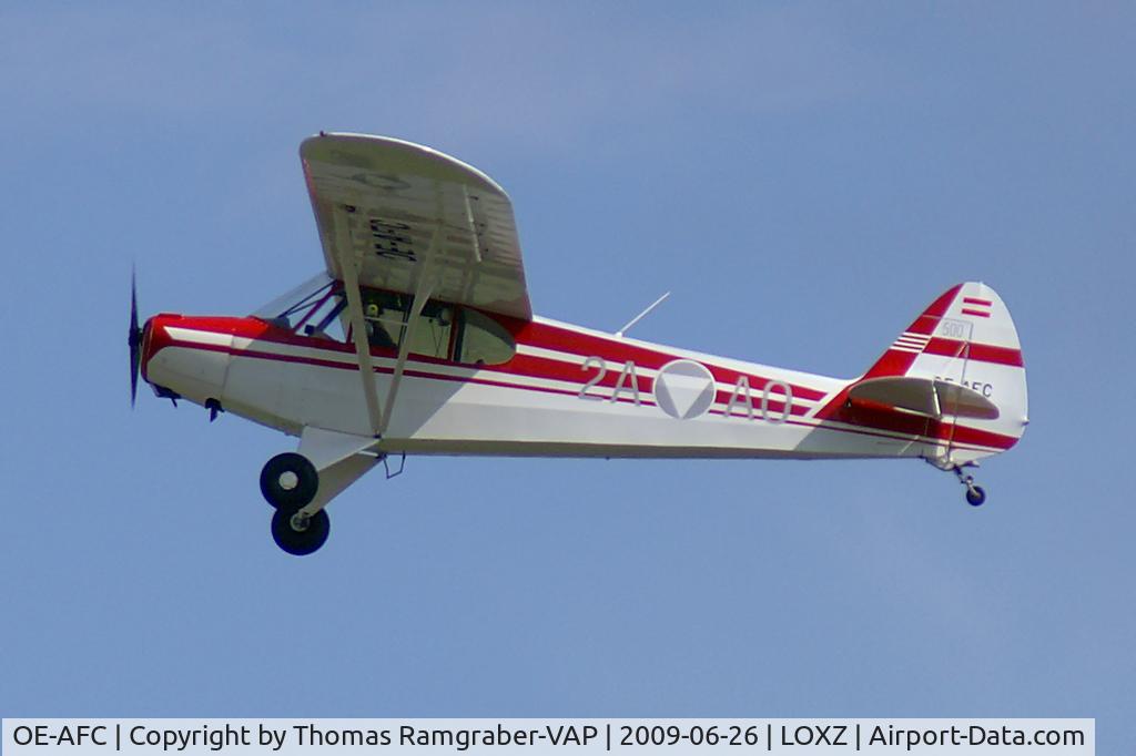 OE-AFC, Piper PA-18 Super Cub C/N 18-5500, Piper 18