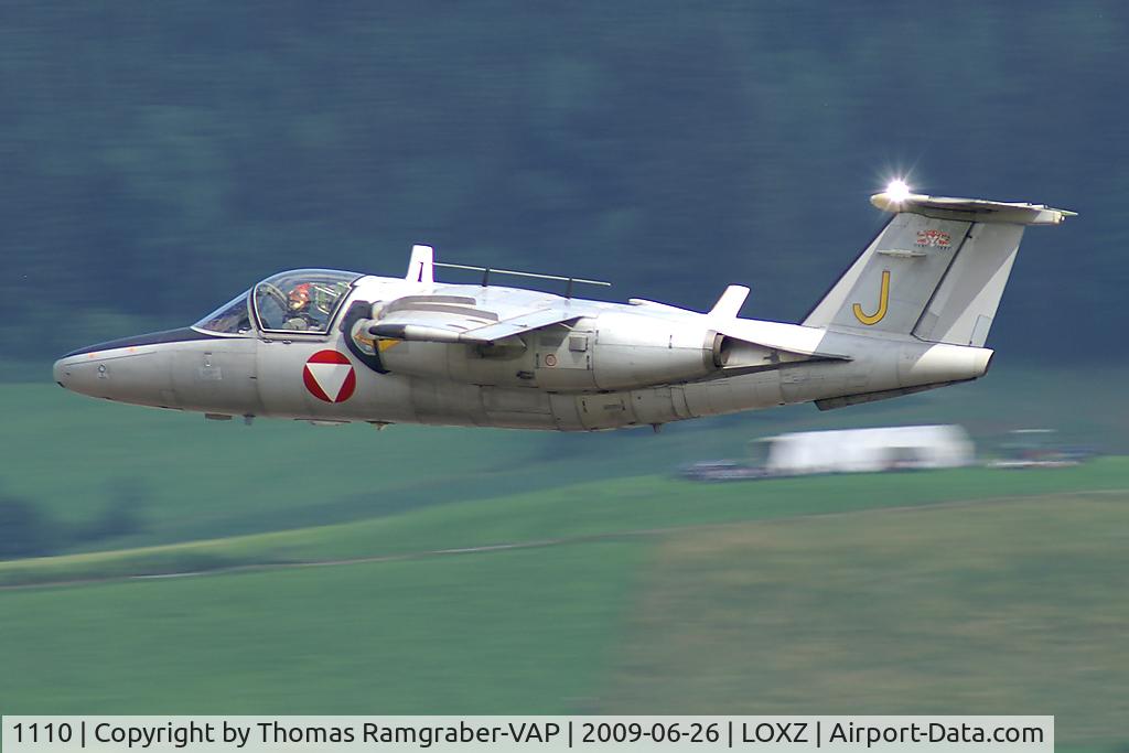 1110, Saab 105OE C/N 105410, Austria - Air Force Saab 105