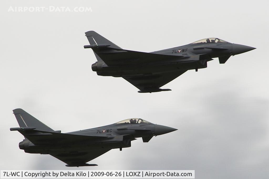 7L-WC, 2007 Eurofighter EF-2000 Typhoon S C/N AS003, 