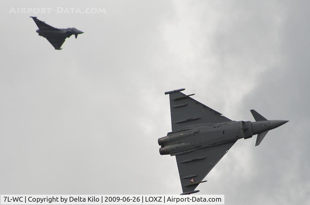 7L-WC, 2007 Eurofighter EF-2000 Typhoon S C/N AS003, 
