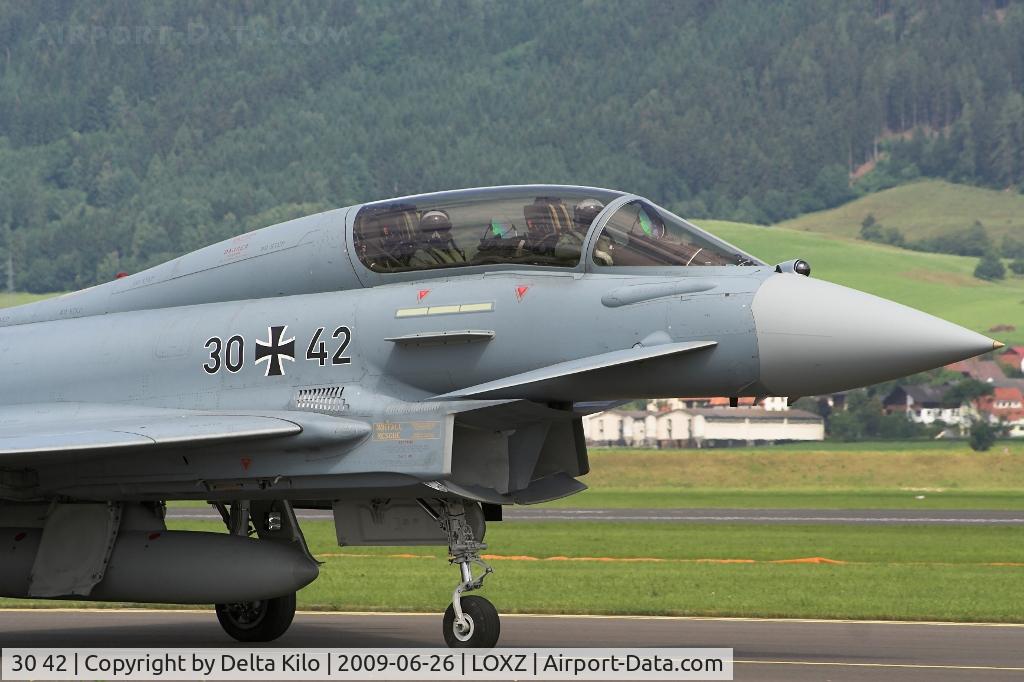 30 42, Eurofighter EF-2000 Typhoon T C/N GT015, 
