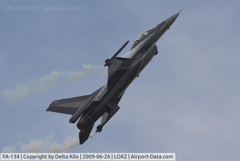 FA-134, SABCA F-16AM Fighting Falcon C/N 6H-134, 