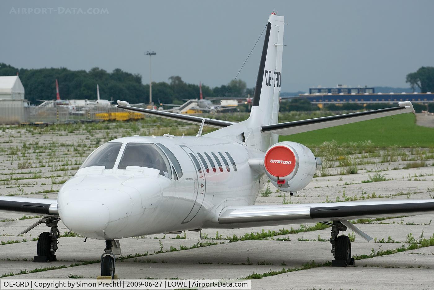 OE-GRD, 1992 Cessna 550 Citation II C/N 550-0707, OE-GRD @ Linz Airport