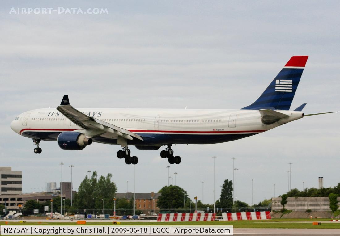 N275AY, 2000 Airbus A330-323 C/N 0370, US Airways