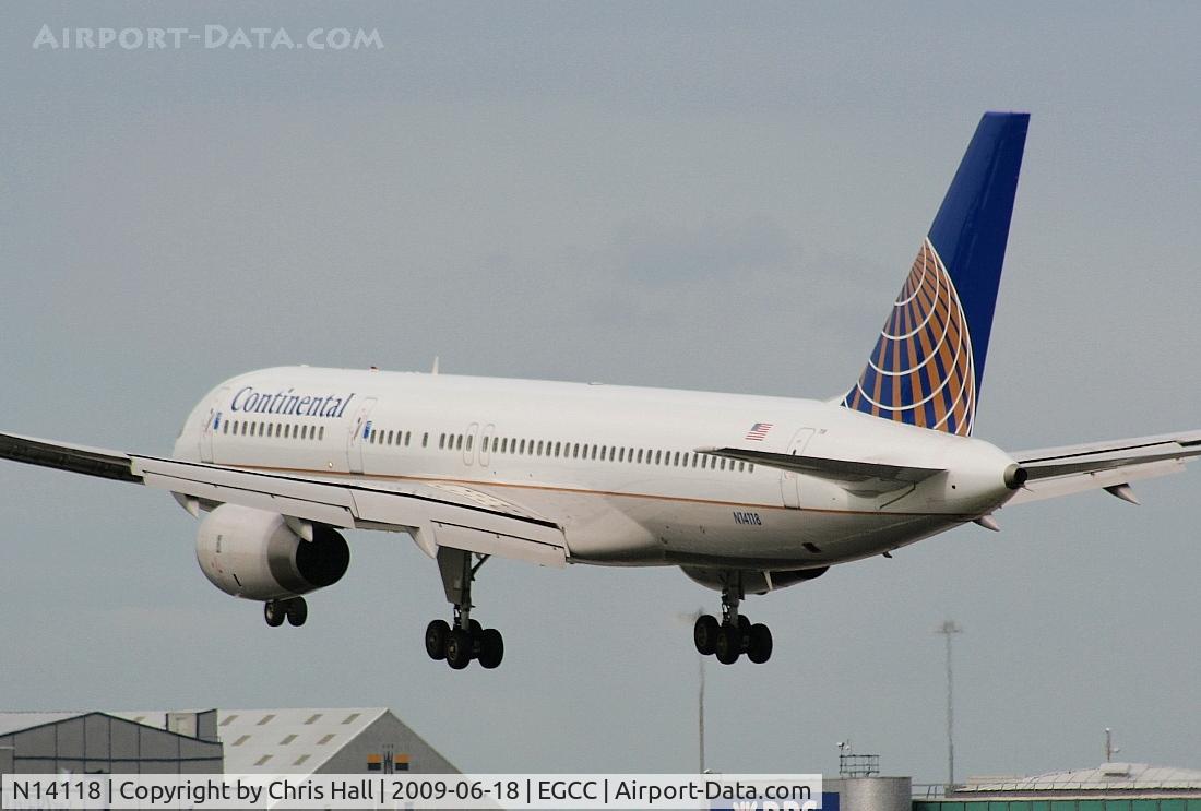 N14118, 1997 Boeing 757-224 C/N 27560, Continental
